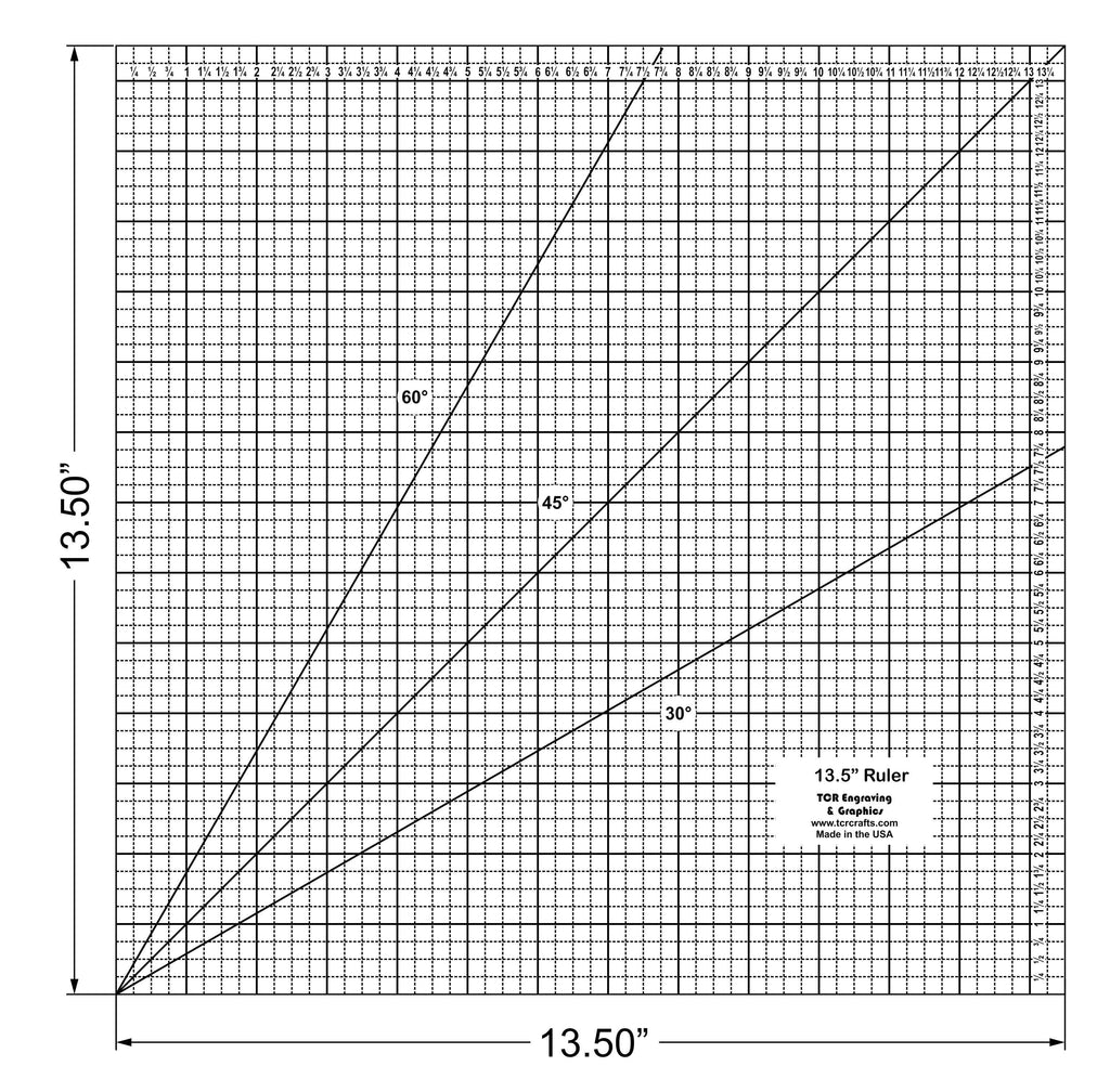 Square Ruler 10. - Clear Acrylic - Quilting/Sewing - Template 1/4 –  Quilting Templates and More!
