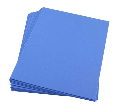 Craft Foam -9" x 12" Sheets-Royal Blue-10 Pack- 2mm thick