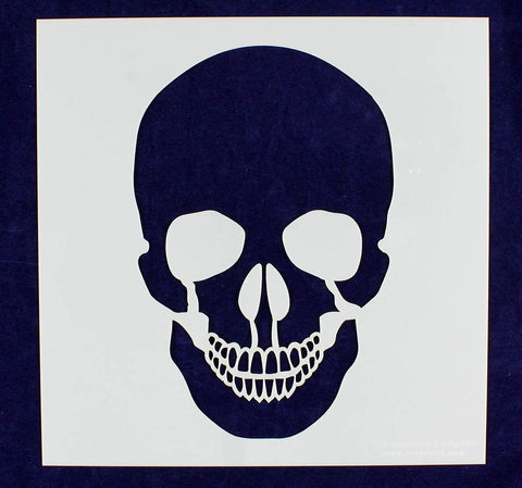 Large Skull Stencil 14 Mil 12" X 12" Painting /Crafts/ Templates
