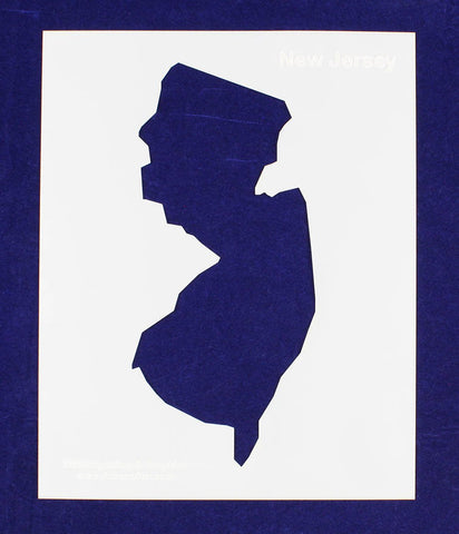 State of New Jersey Stencil 14 Mil 8" X 10" Painting /Crafts/ Templates