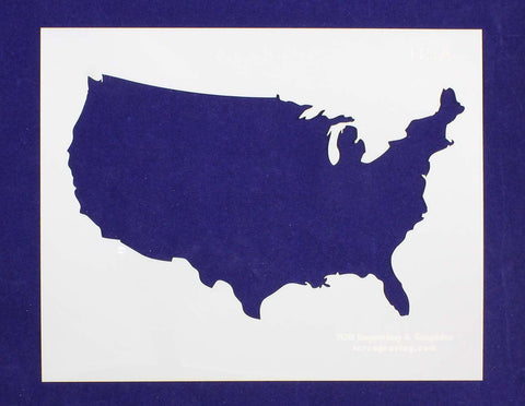 USA Stencil Stencil 14 Mil Mylar - Painting /Crafts/ Templates