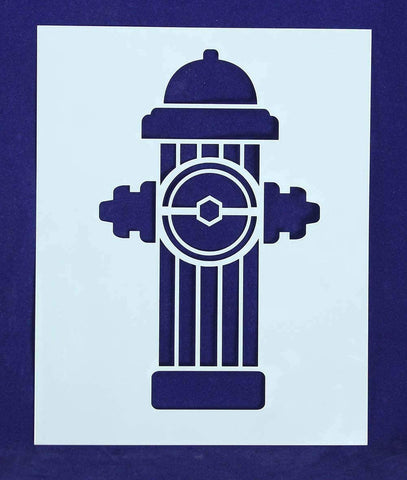 Fire Hydrant Stencil - 18 Inch x 24 Inch