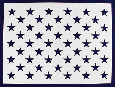 50 Star Field Stencil 14 Mil -G-Spec 24.73 - Painting /Crafts/ Templates