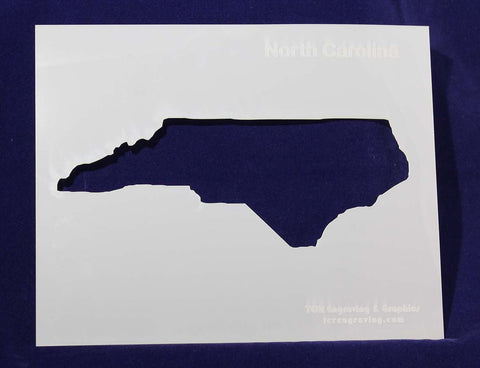 State of North Carolina Stencil 14 Mil 8" X 10" Painting /Crafts/ Templates