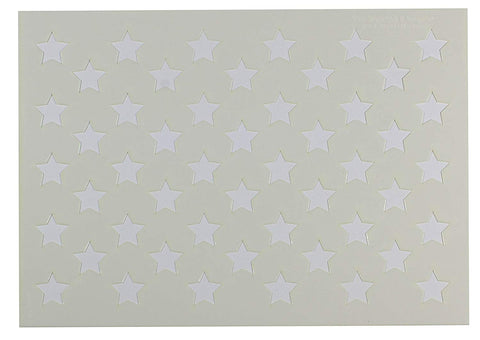 50 Star Field Stencil 14 Mil -10"H X 14 1/8L" - Painting /Crafts/ Templates