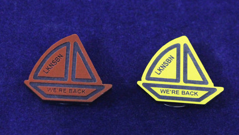 We're Back LKNSBN Lapel Pin