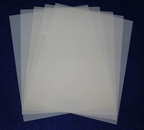 Mylar 5 Pieces of 14 Mil 8 1/2x11 Blank Sheets - Quilting / Sewing /  Stencil/templates