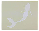 Mermaid Stencil-14 Mil Mylar - Painting/Crafts/ Templates