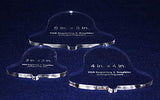 Holiday Bell 3 Pc Set - 3", 4", 5" 1/4"