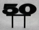 Birthday Cake Toppers - 1/8" Acrylic - Assorted Colors