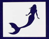 Mermaid Stencil-14 Mil Mylar - Painting/Crafts/ Templates