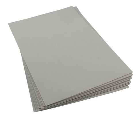 Craft Foam Sheets--12 x 18 Inches - Light Gray - 5 Sheets-2 MM Thick