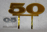 Birthday Cake Toppers - 1/8" Acrylic - Assorted Colors