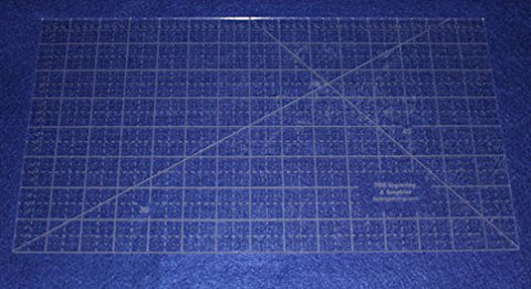 Square Ruler 4. - Clear Acrylic - Quilting/Sewing - Template 1/8 –  Quilting Templates and More!