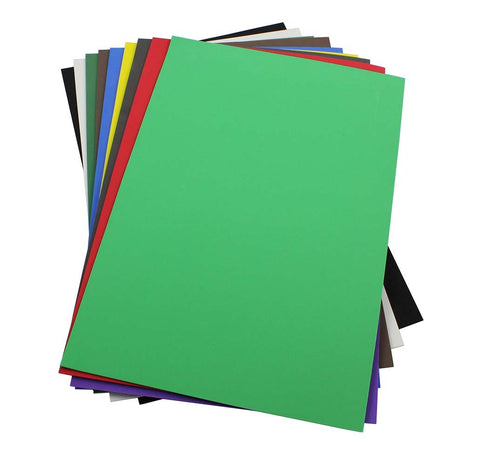 Craft Foam Sheets--12 x 18 Inches - Asst. Colors Set 2 - 10 Sheets-2 MM Thick