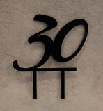 Birthday Cake Toppers - 1/8" Acrylic - Assorted Colors