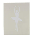 Ballerina Stencil-14 Mil Mylar - Painting/Crafts/ Templates