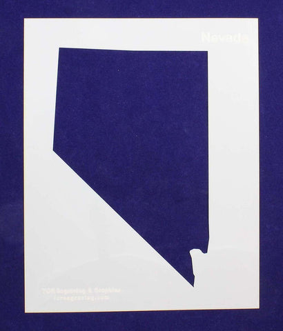 State of Nevada Stencil 14 Mil 8" X 10" Painting /Crafts/ Templates