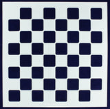 Chess/Checkerboard Stencil 14 Mil -18" X 18" - Painting /Crafts/ Templates
