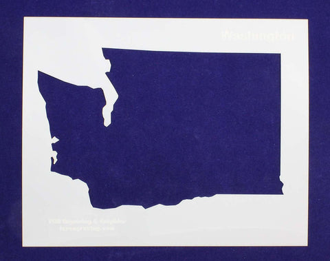 State of Washington Stencil 14 Mil 8" X 10" Painting /Crafts/ Templates