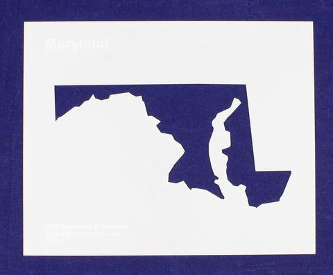 State of Maryland Stencil 14 Mil 8" X 10" Painting /Crafts/ Templates