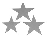 Quilting Template Star Set - 7, 8, 9 Inches-Clear Acrylic