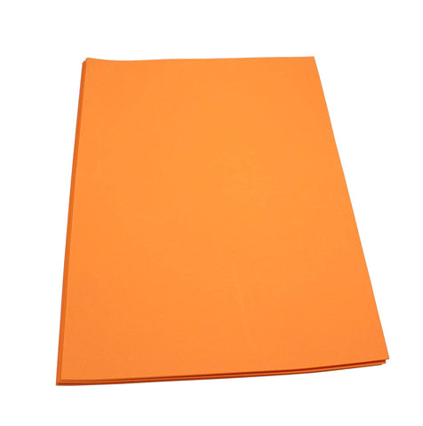 Craft Foam Sheets--12 x 18 Inches - Orange - 5 Sheets-2 MM Thick – Quilting  Templates and More!