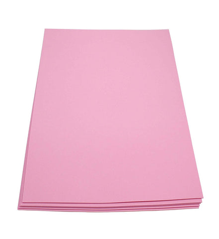 Craft Foam Sheets--12 x 18 Inches - Pink- 5 Sheets-2 MM Thick