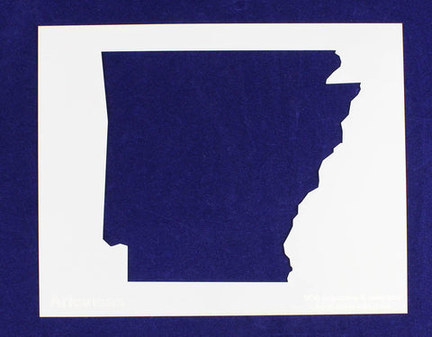 State of Arkansas Stencil 14 Mil 8" X 10" Painting /Crafts/ Templates