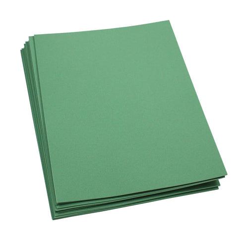 Craft Foam -9 x 12 Sheets-Kelly Green-10 Pack- 2mm thick