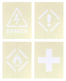 Parent Stencil SKU Safety Four Piece Set