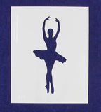 Ballerina Stencil-14 Mil Mylar - Painting/Crafts/ Templates