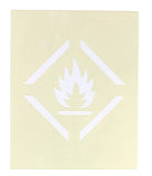 Parent Stencil SKU Safety Flammable