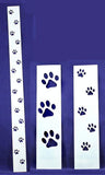 Dog Paw Tracks 3 Piece Stencil Set-Border-14 Mil -Painting /Crafts/ Templates