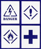 Parent Stencil SKU Safety Four Piece Set