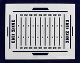 Football Field Stencil-14 Mil Painting/Crafts/ Templates