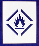 Parent Stencil SKU Safety Flammable