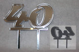 Birthday Cake Toppers - 1/8" Acrylic - Assorted Colors