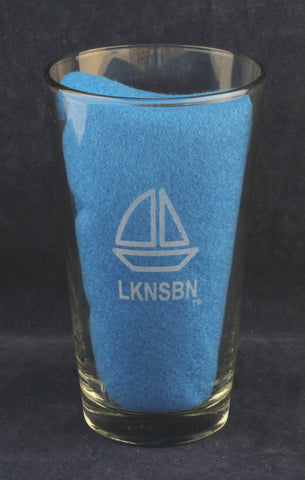 LKNSBN Glass Pint Glass