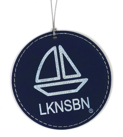 LKNSBN Christmas Ornament - Faux Leather